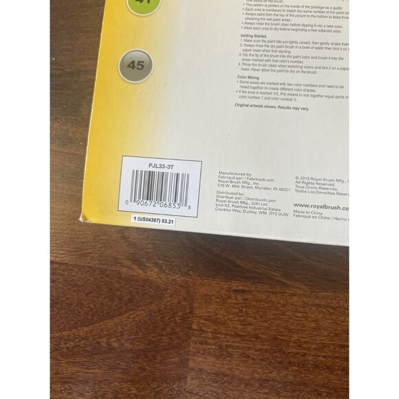 Royal & Langnickel Painting by Numbers Kittens Ducklings Kit PJL33-3T New Sealed - Picture 4 of 5